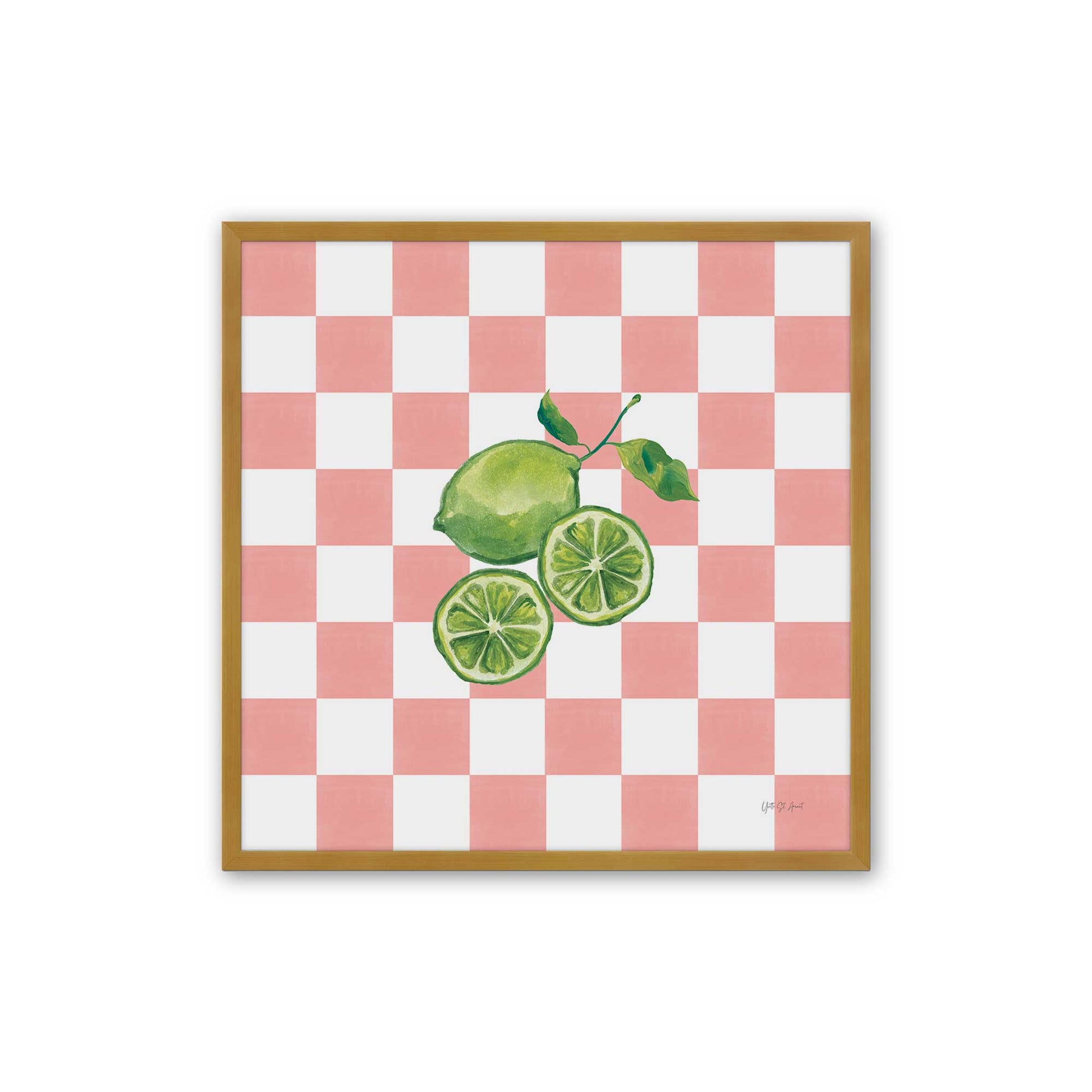 [Color:Polished Gold], Picture of art in a Polished Gold frame