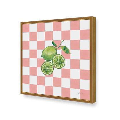 [Color:Polished Gold], Picture of art in a Polished Gold frame of the corner