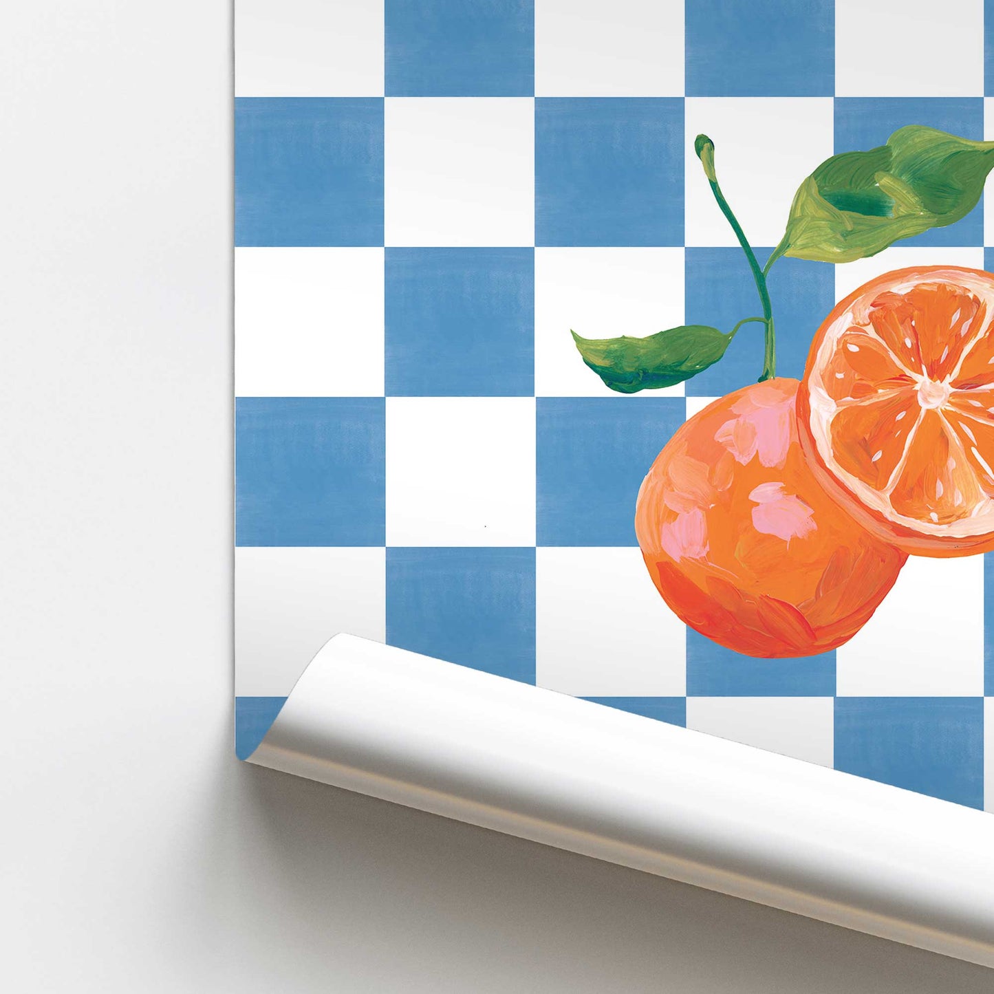 [Color:Rolled Print], Picture of close up of art