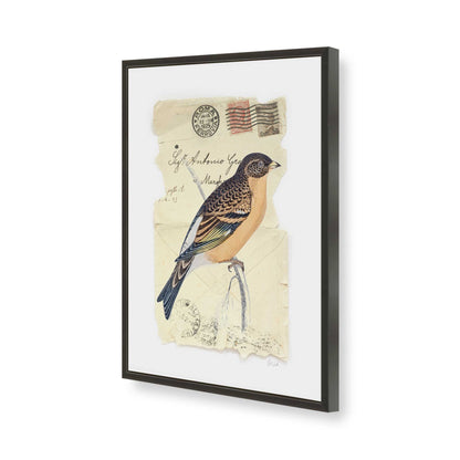 [Color:Satin Black], Picture of art in a Satin Black frame of the corner