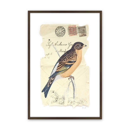 [Color:Belvinder Brown], Picture of art in a Belvinder Brown frame