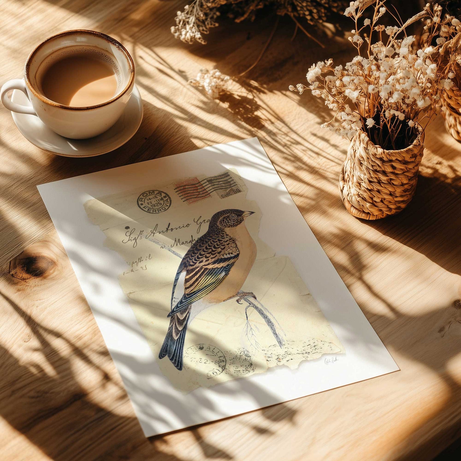[Color:Rolled Print], Picture of close up of art