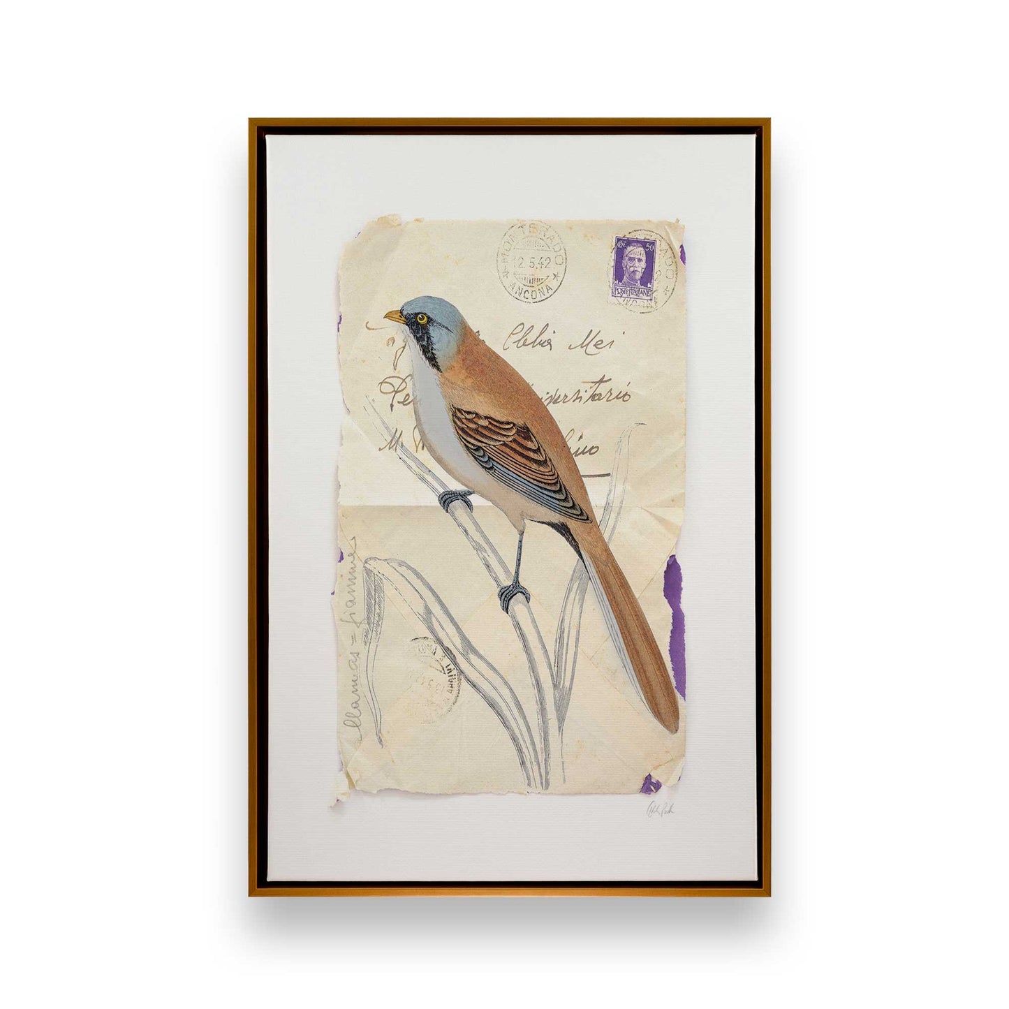 [Color:Polished Gold], Picture of art in a Polished Gold frame