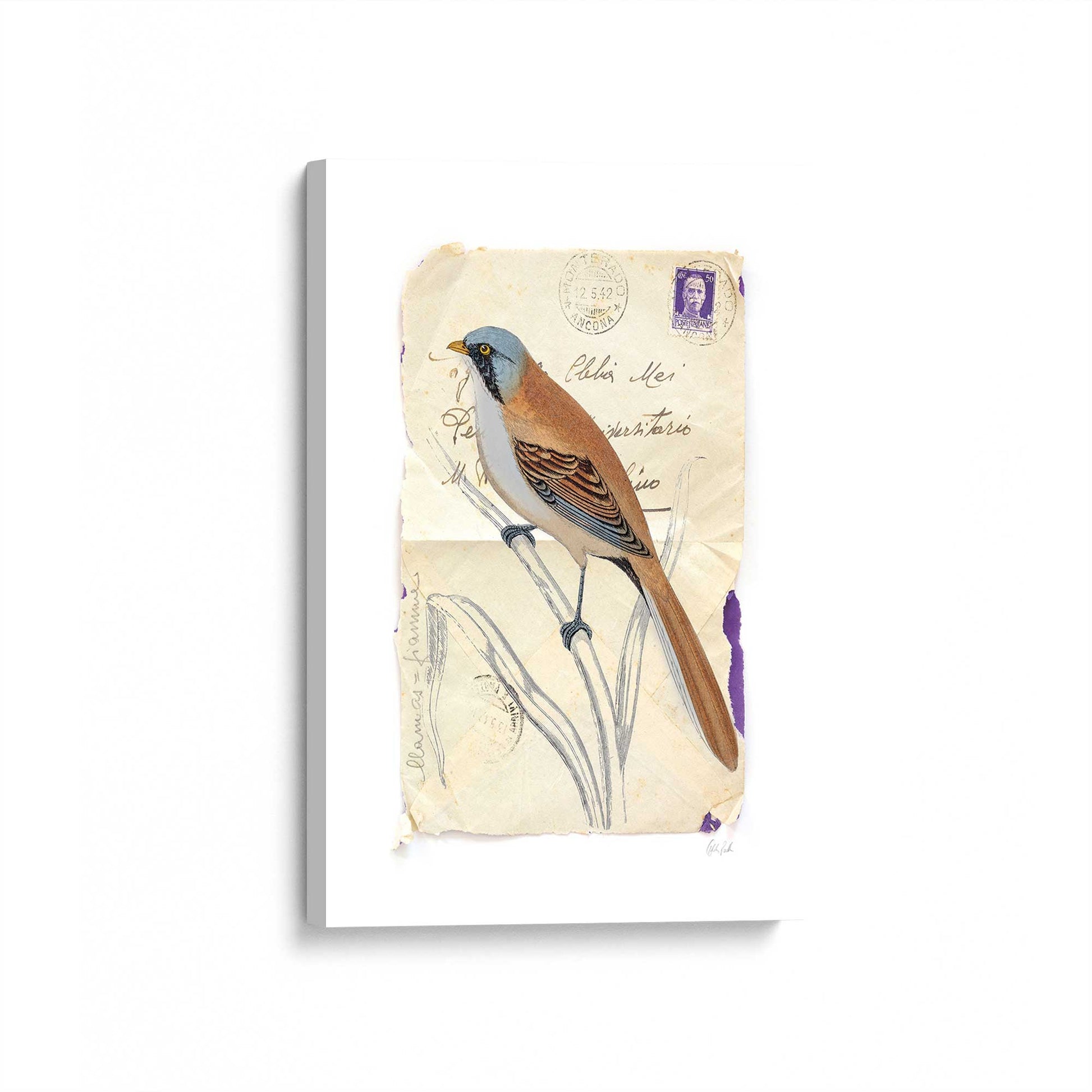 [Color:Stretched Canvas], Picture of art at an angle