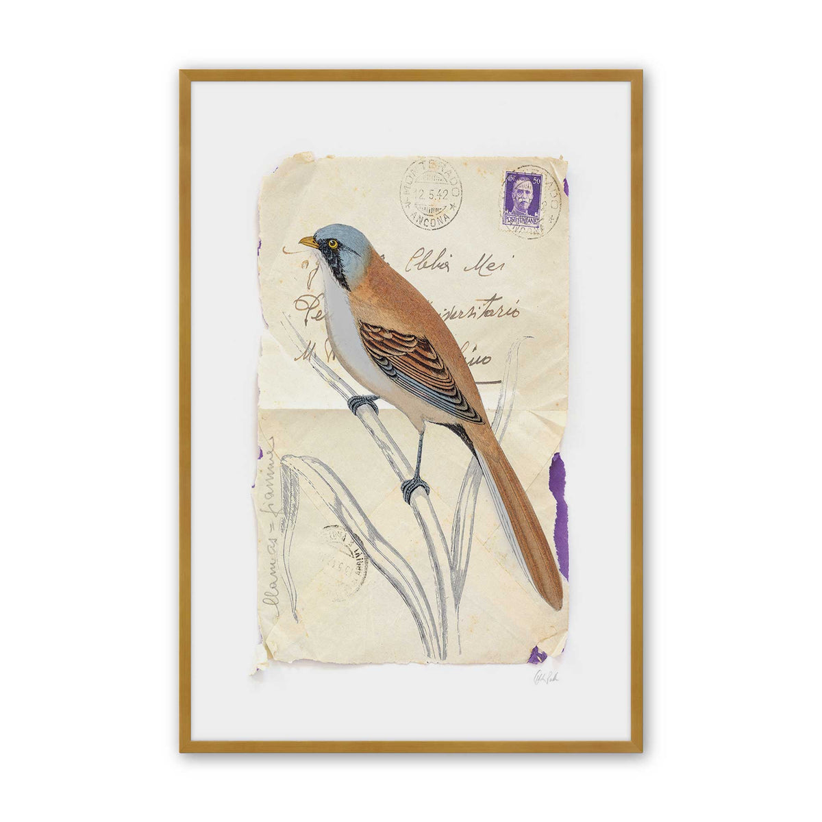 [Color:Polished Gold], Picture of art in a Polished Gold frame