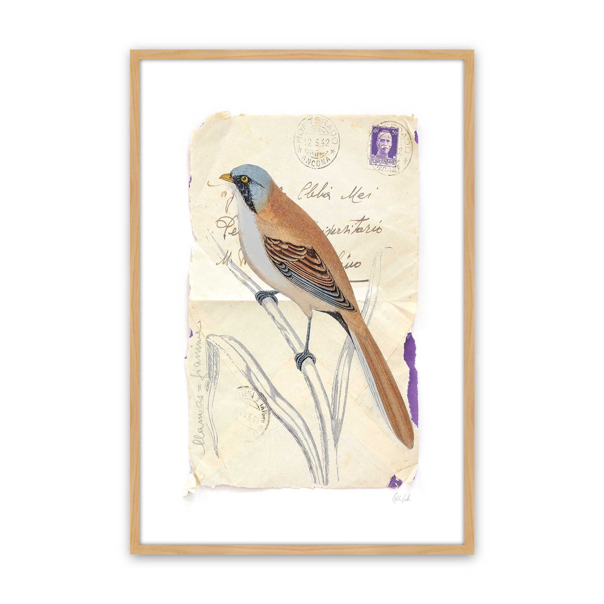 [Color:American Maple], Picture of art in a American Maple frame