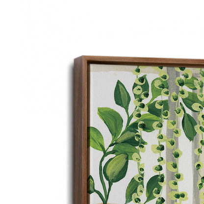 [Color:Walnut], Picture of art in a Walnut frame at an angle