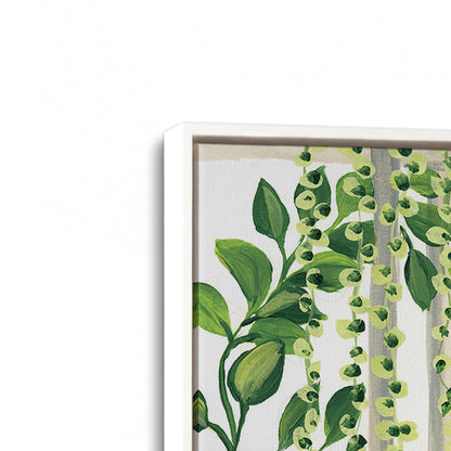 [Color:Opaque White], Picture of art in a White frame at an angle