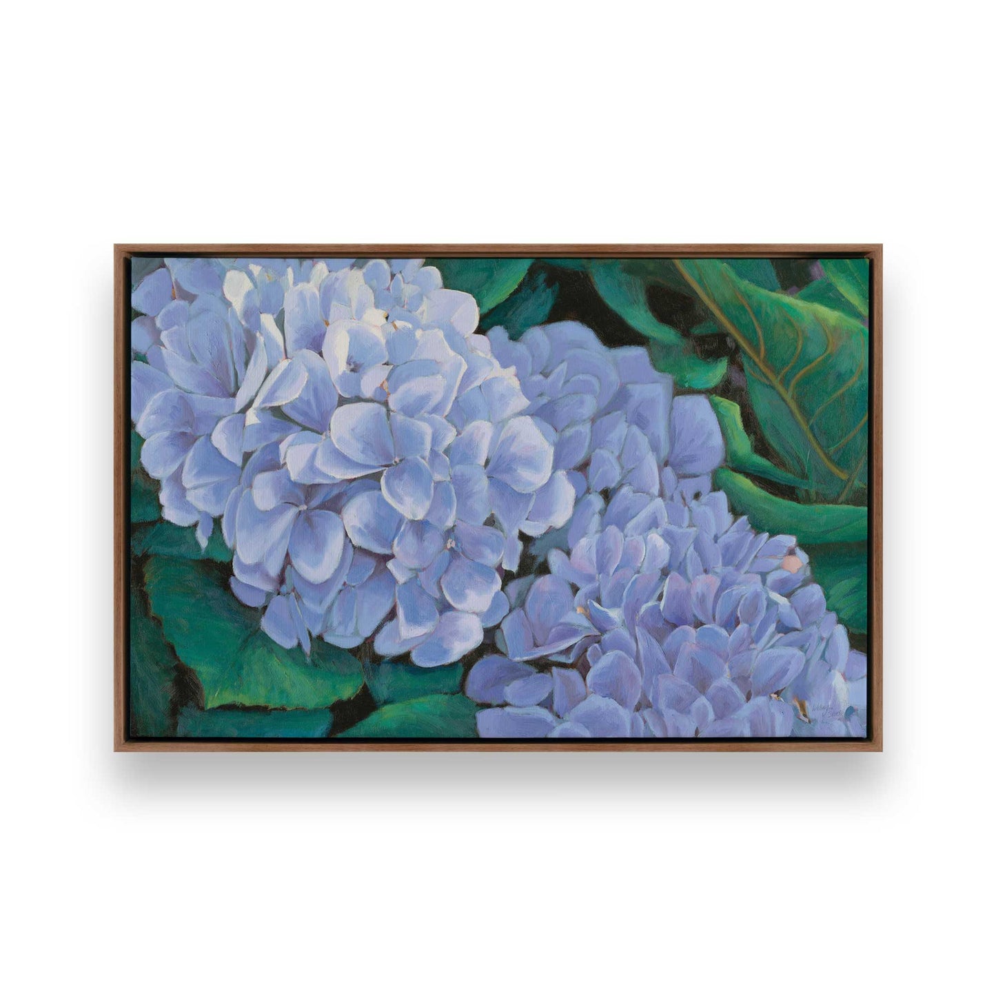 [Color:Walnut], Picture of art in a Walnut frame