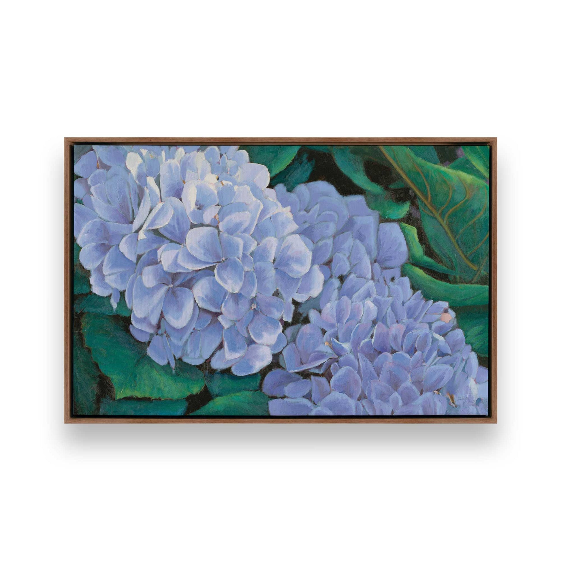 [Color:Walnut], Picture of art in a Walnut frame