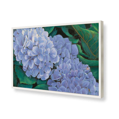 [Color:Opaque White], Picture of art in a Opaque White frame of the corner