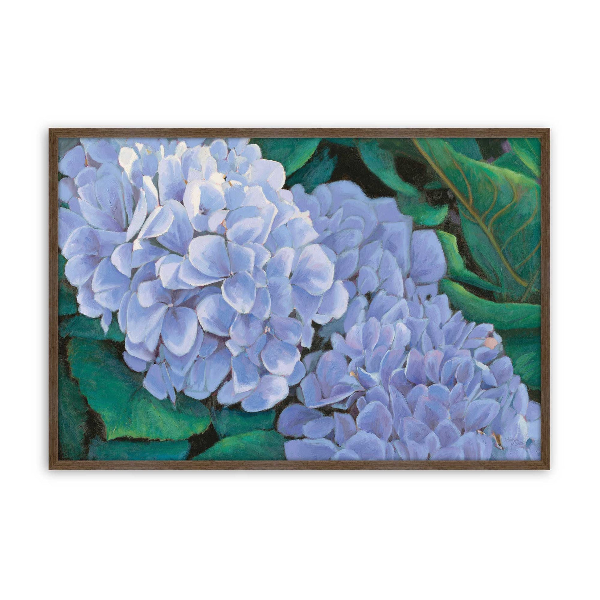 [Color:Walnut], Picture of art in a Walnut frame