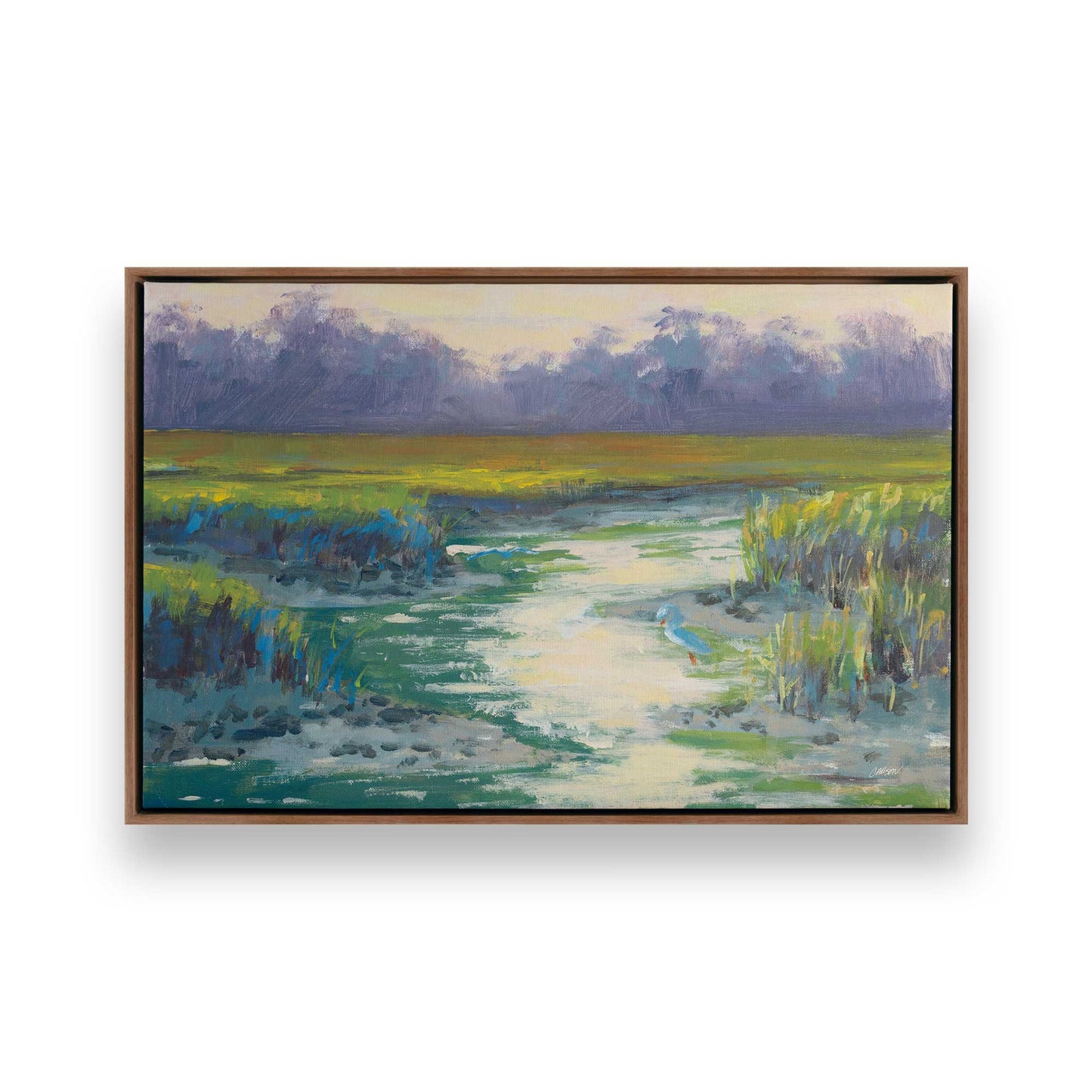 [Color:Walnut], Picture of art in a Walnut frame
