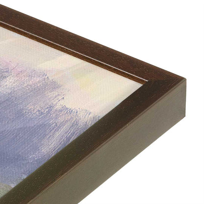 [Color:Belvinder Brown], Picture of art in a Belvinder Brown frame at an angle
