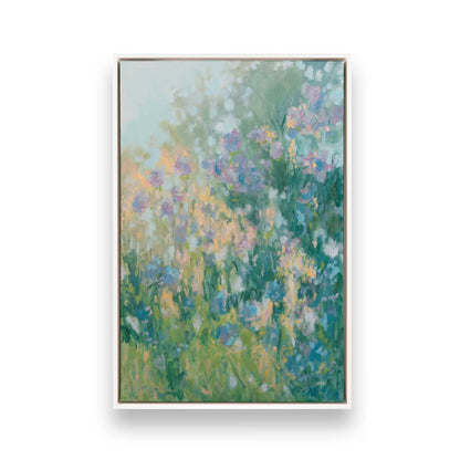 [Color:Opaque White], Picture of art in a White frame