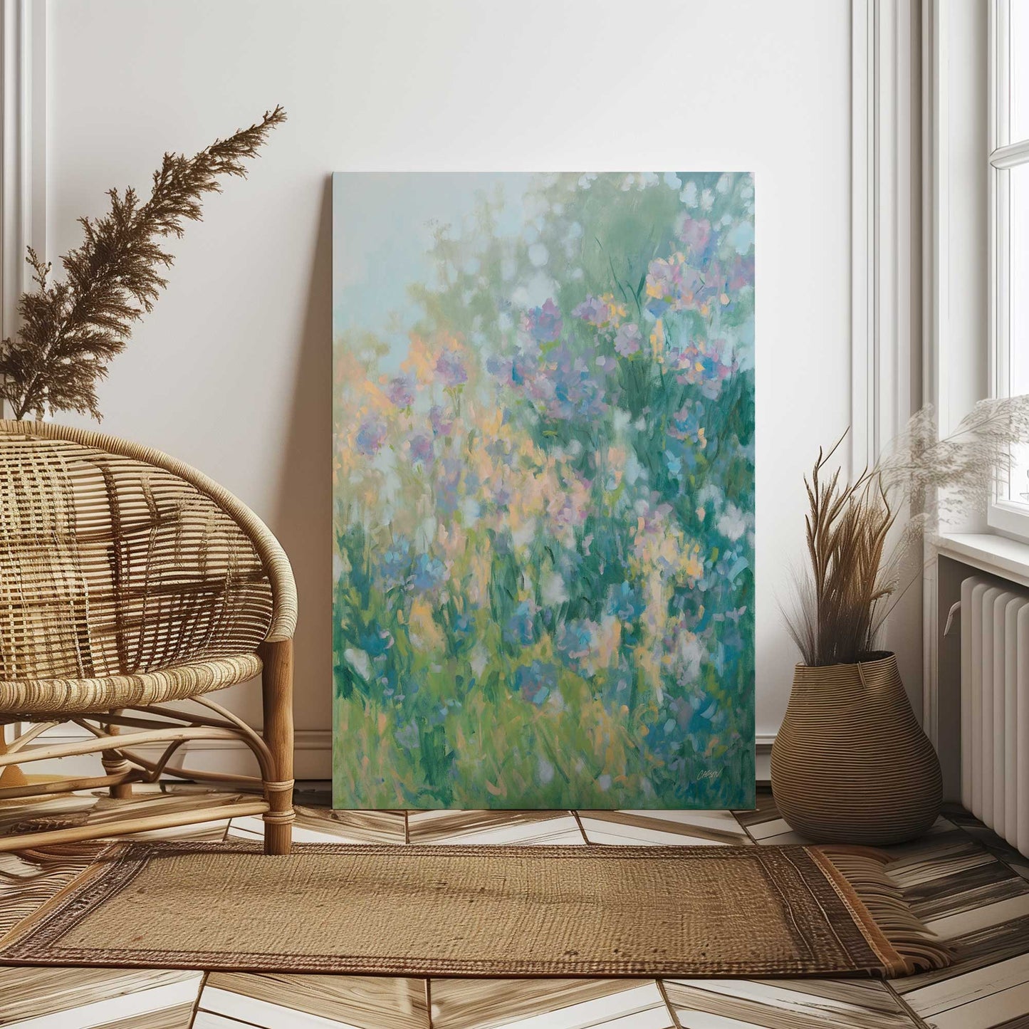 Picture of art in a room