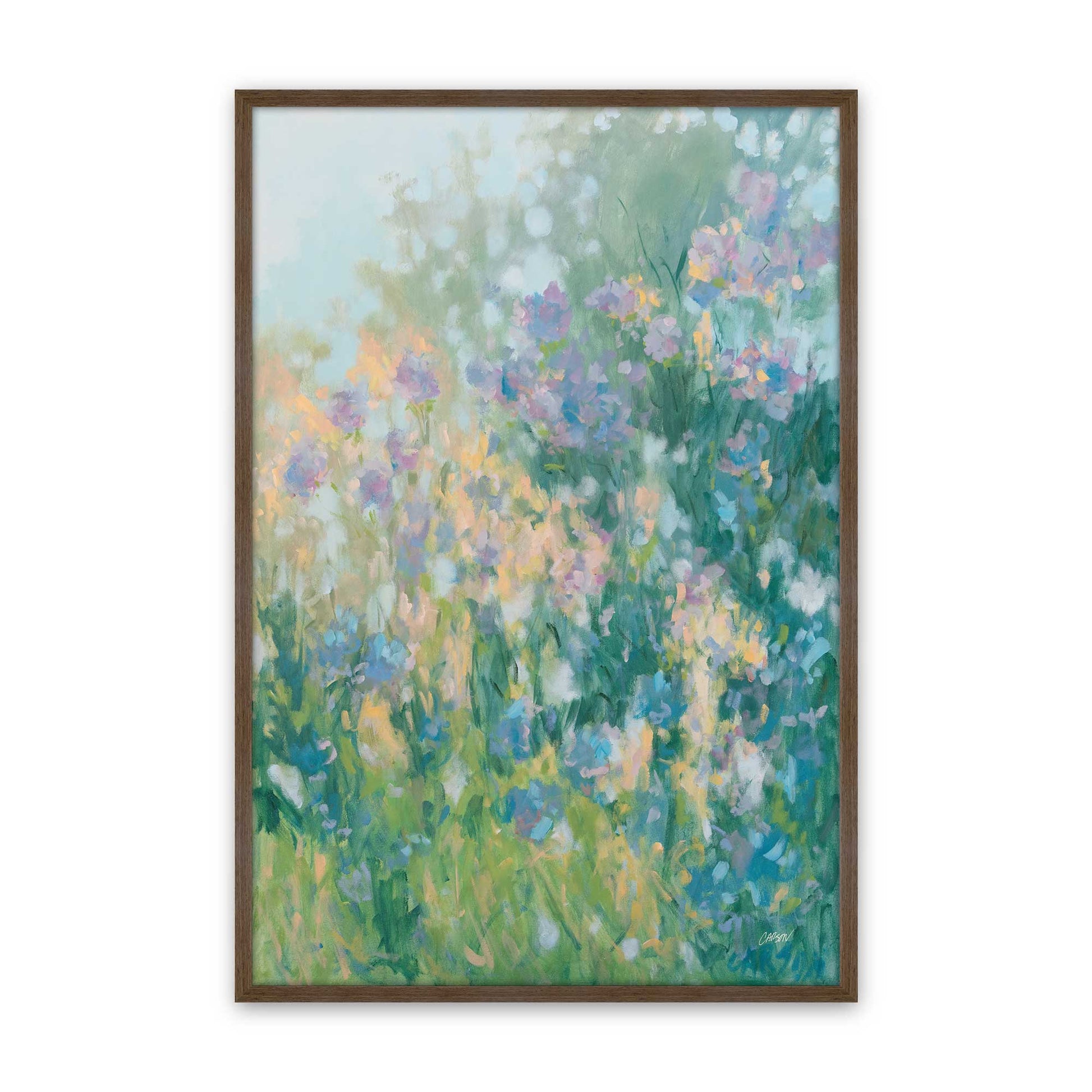 [Color:Walnut], Picture of art in a Walnut frame