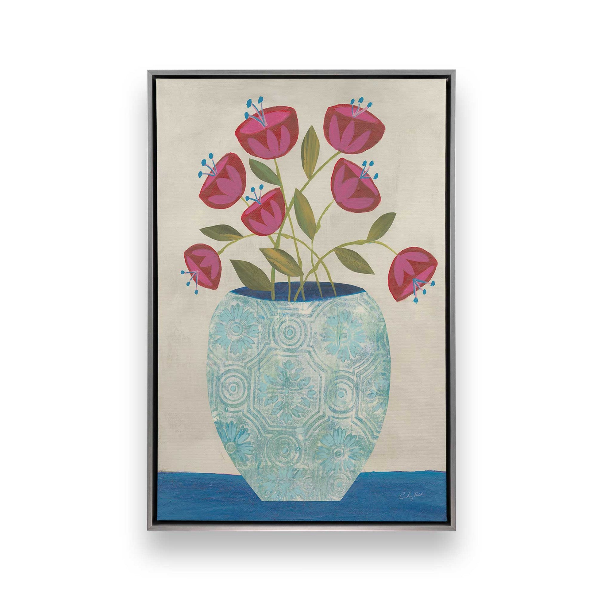 [Color:Polished Chrome], Picture of art in a Polished Chrome frame
