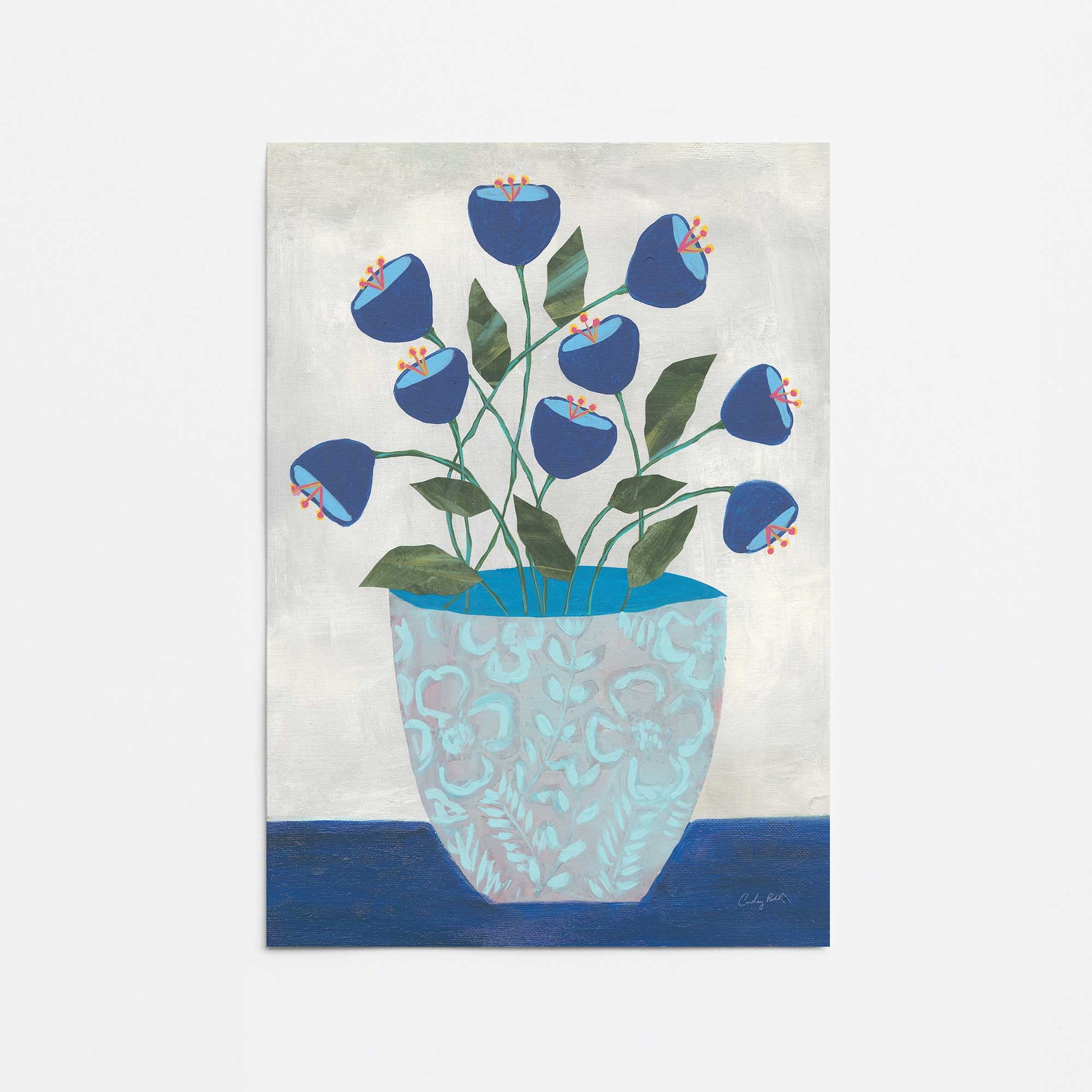 [Color:Rolled Print], Picture of close up of art