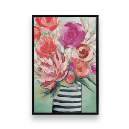 [Color:Satin Black], Picture of art in a Satin Black frame