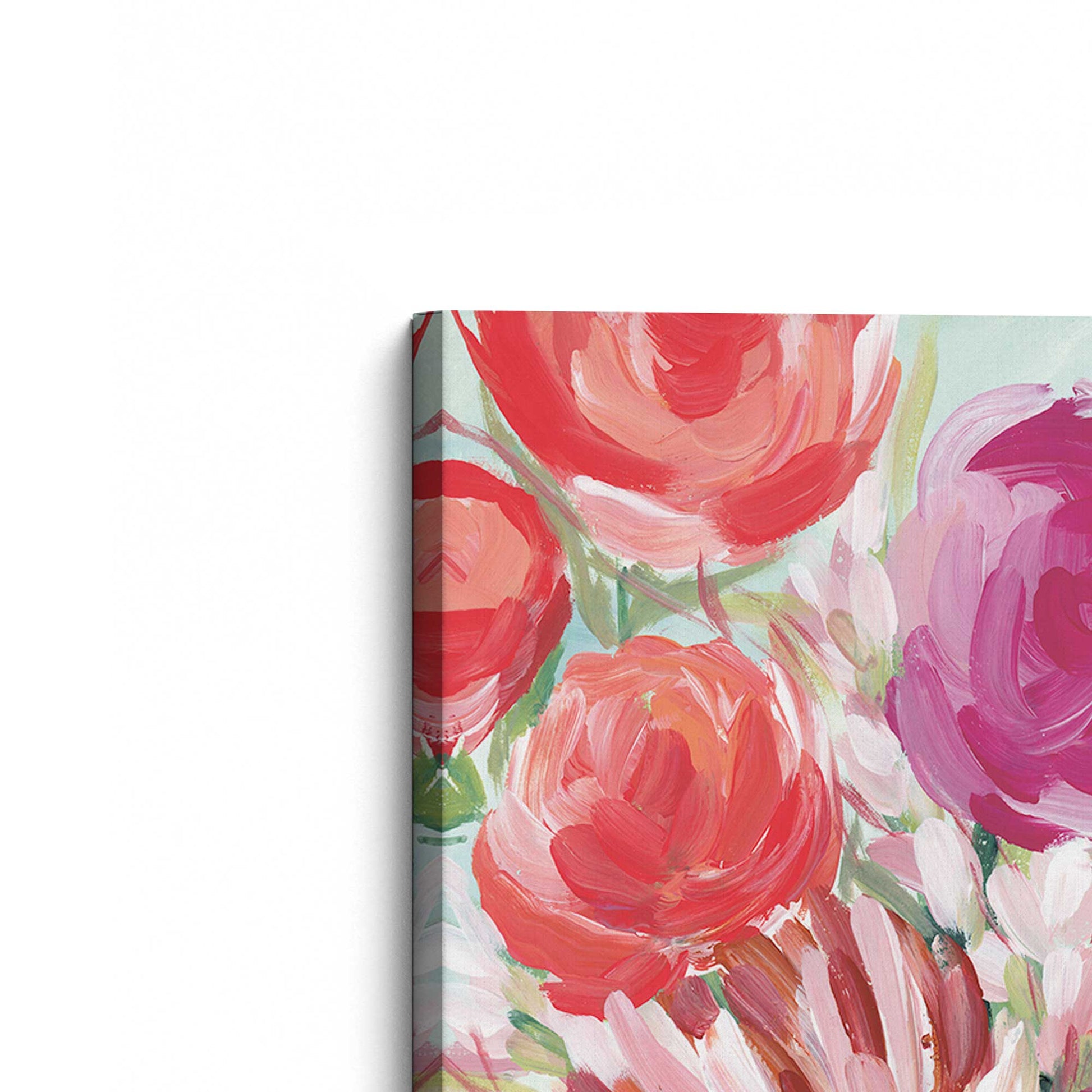 [Color:Stretched Canvas], Picture of the corner of the art