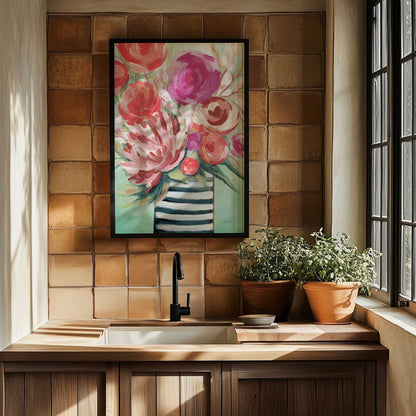 Picture of art in a room