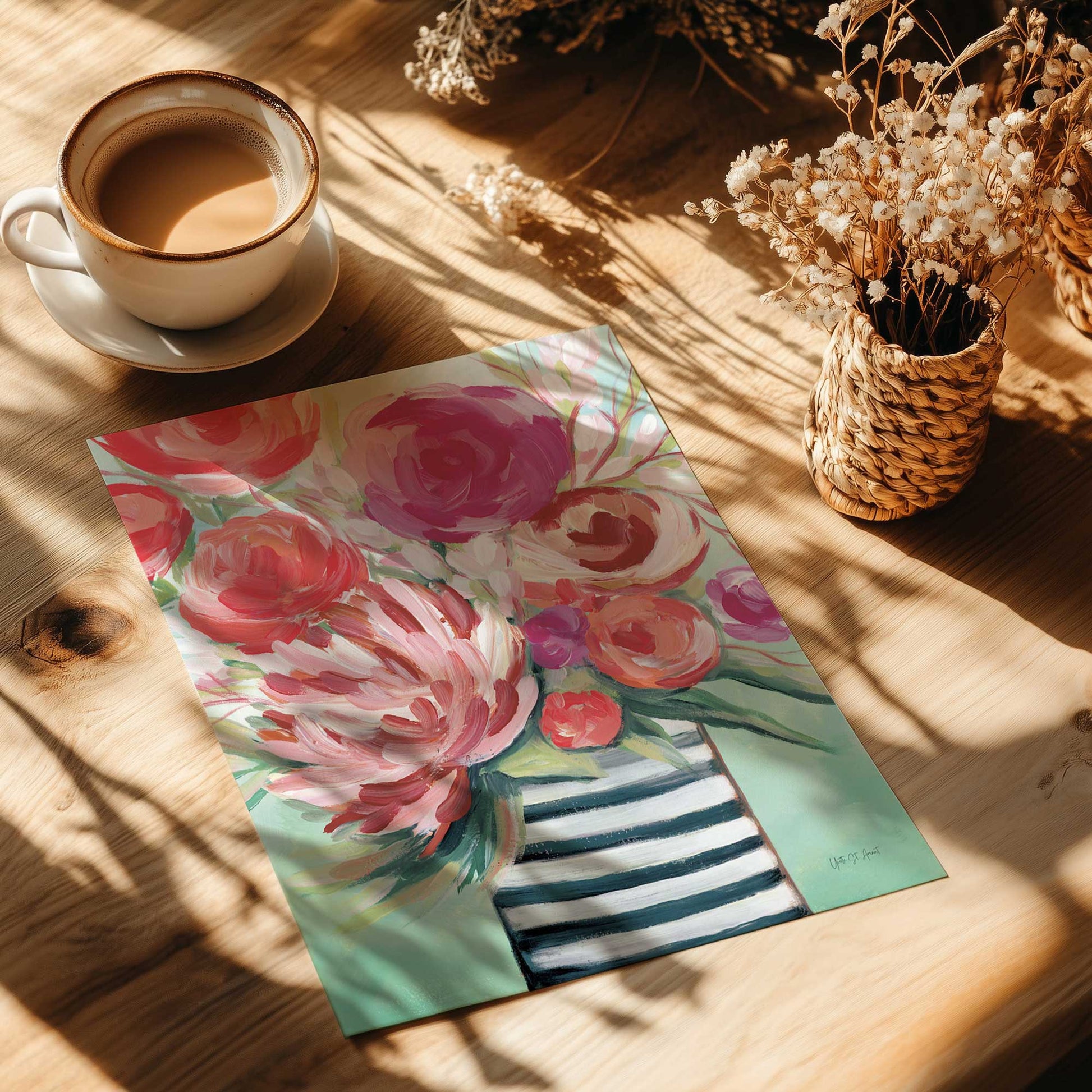 [Color:Rolled Print], Picture of close up of art