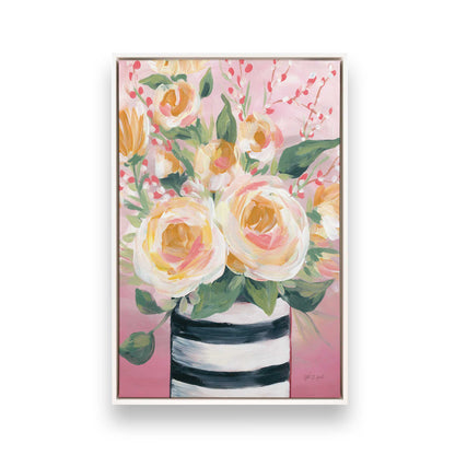 [Color:Opaque White], Picture of art in a White frame