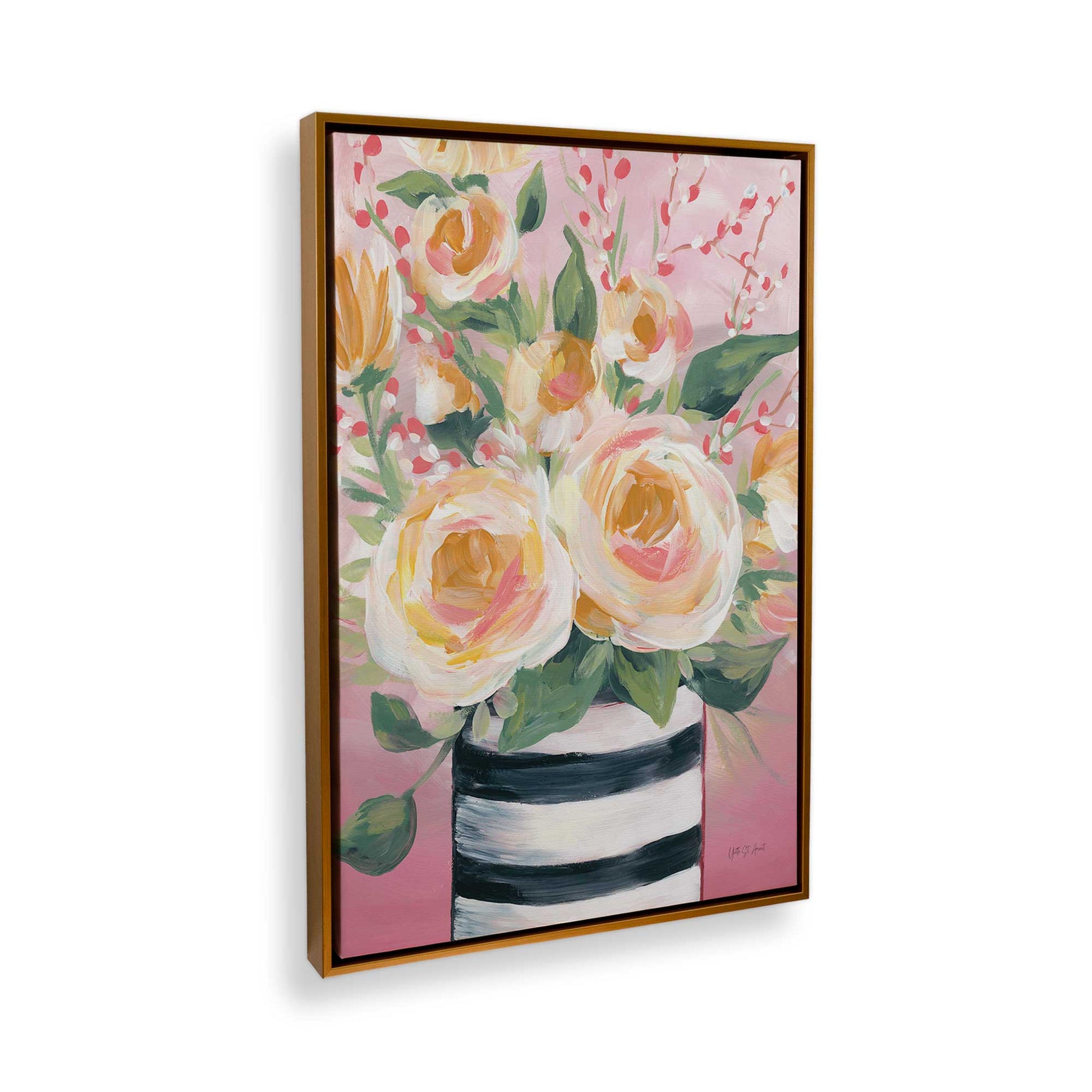 [Color:Polished Gold], Picture of the corner of the art