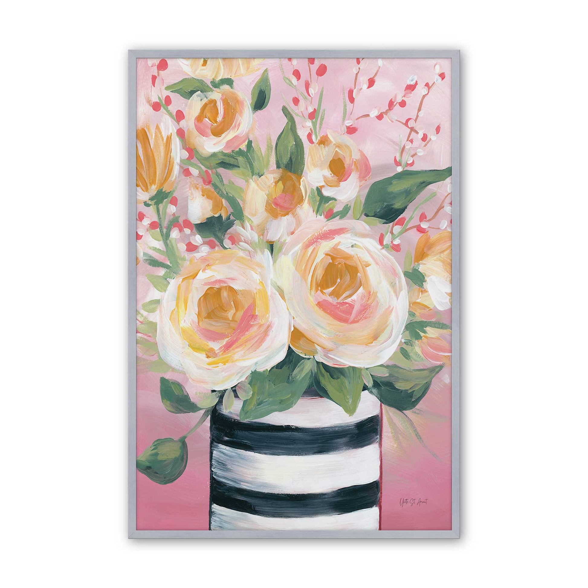 [Color:Polished Chrome], Picture of art in a Polished Chrome frame