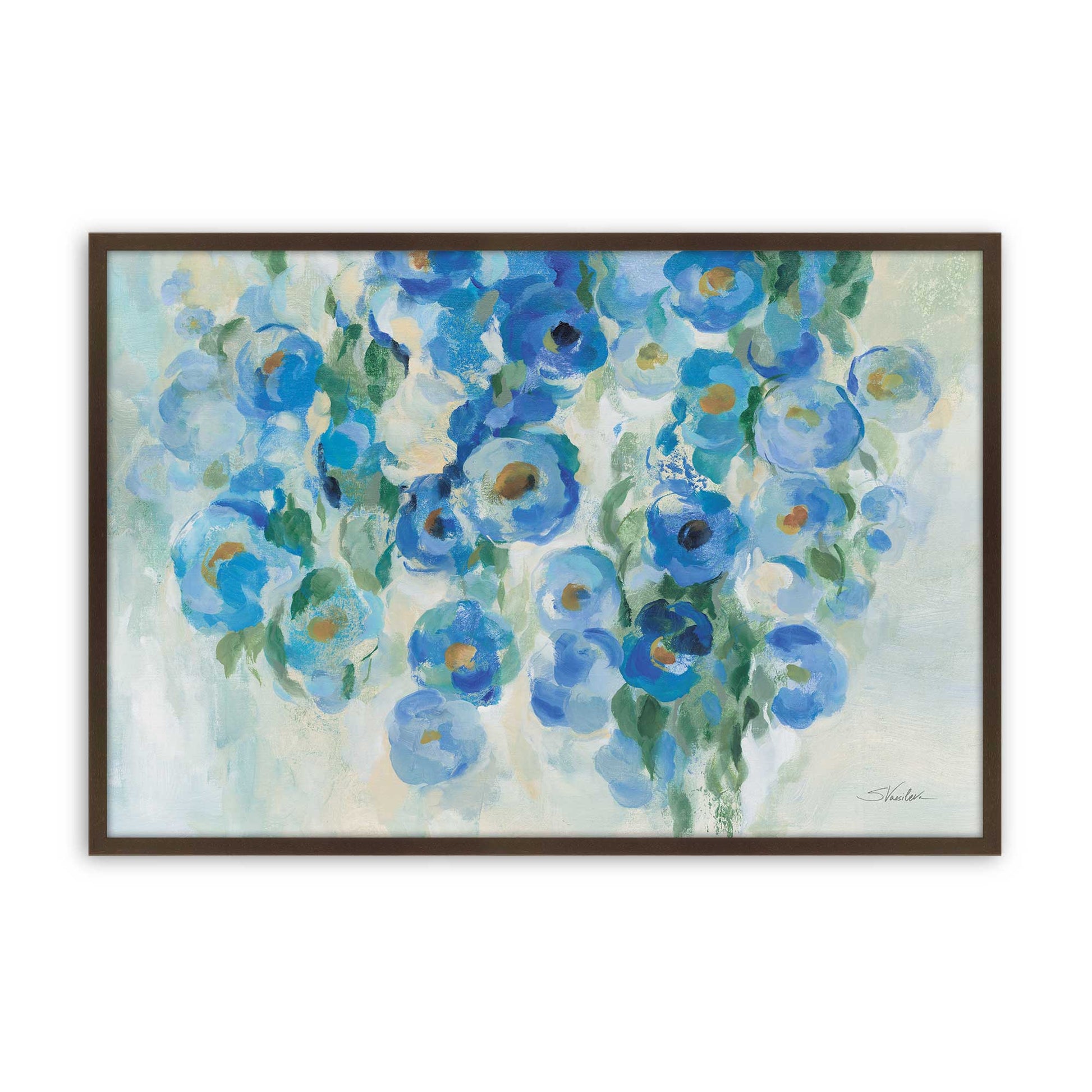 [Color:Belvinder Brown], Picture of art in a Belvinder Brown frame