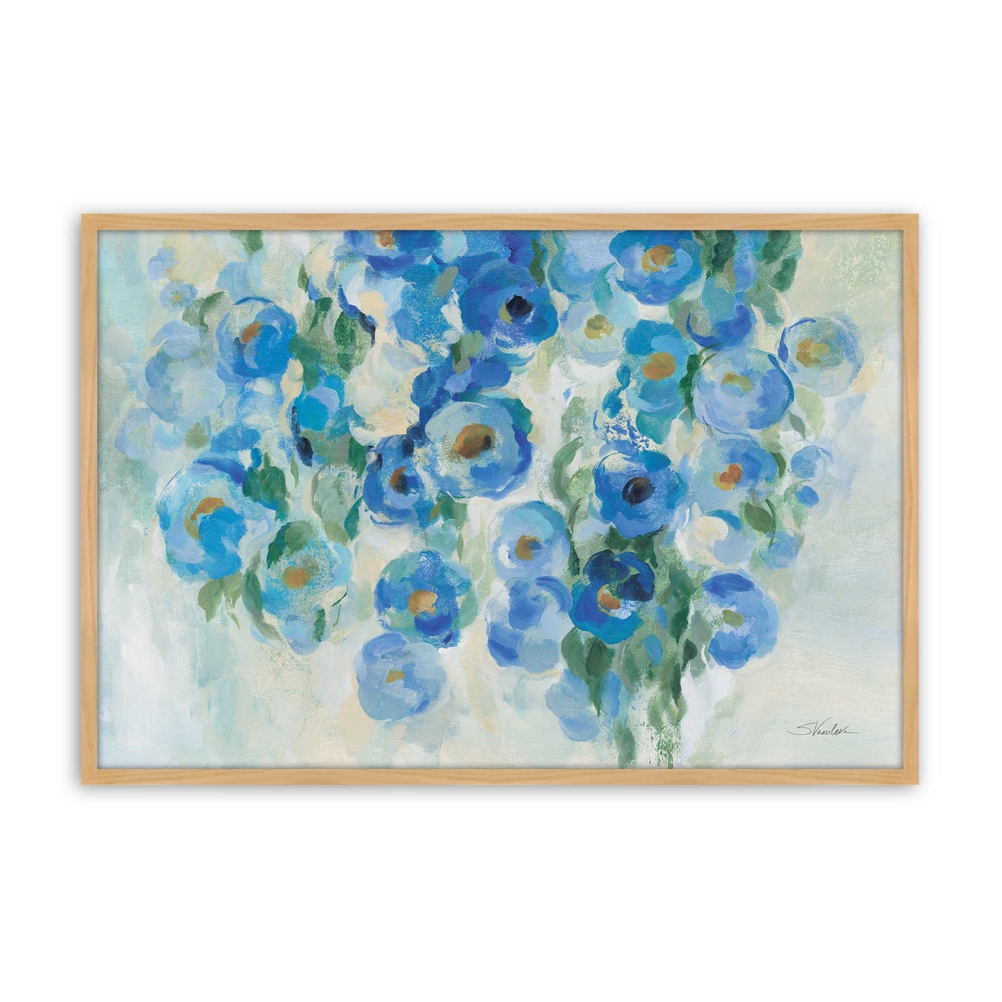 [Color:American Maple], Picture of art in a American Maple frame
