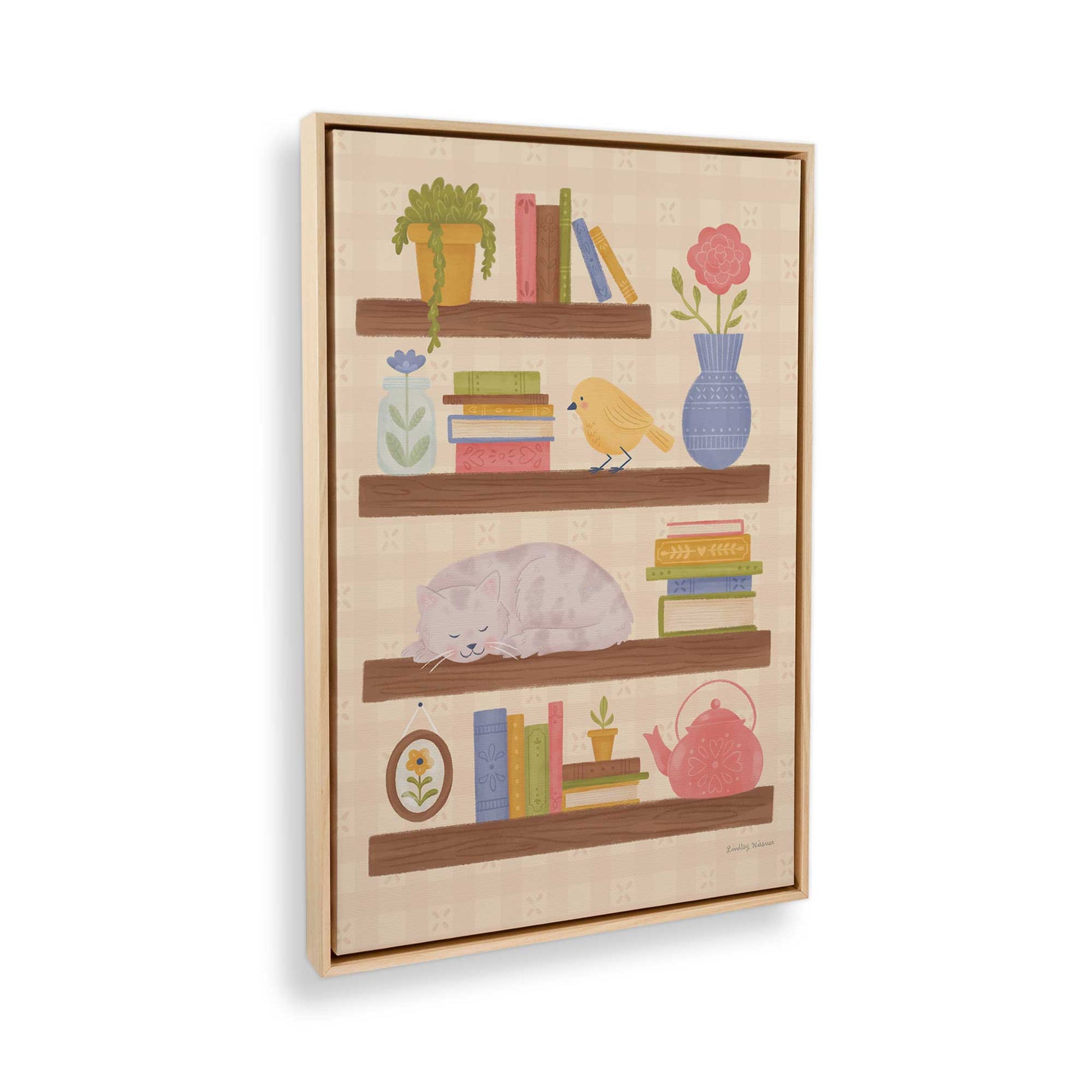 [Color:American Maple], Picture of the corner of the art