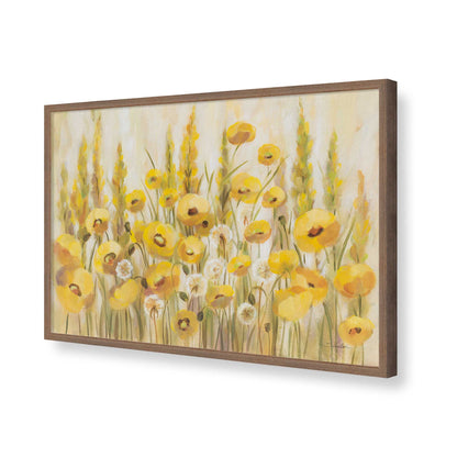 [Color:Walnut], Picture of art in a Walnut frame of the corner