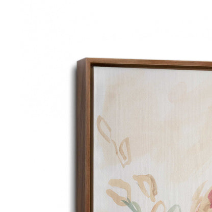 [Color:Walnut], Picture of art in a Walnut frame at an angle
