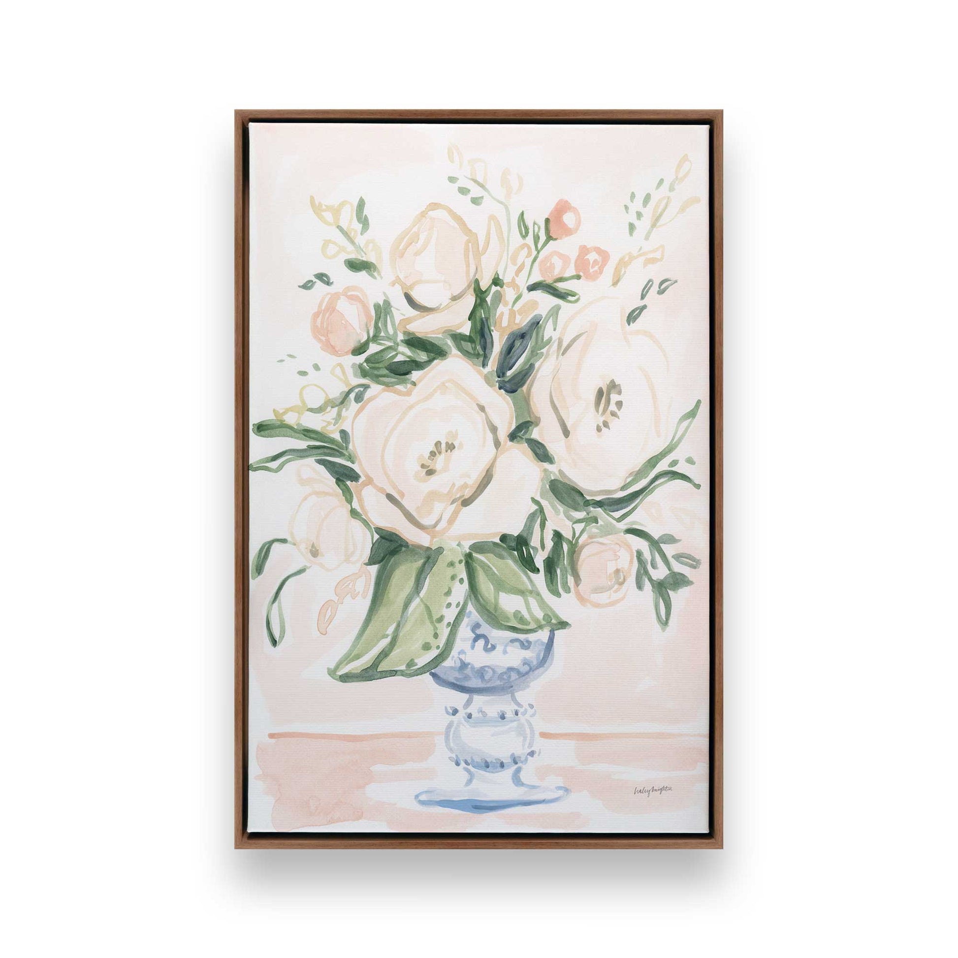 [Color:Walnut], Picture of art in a Walnut frame
