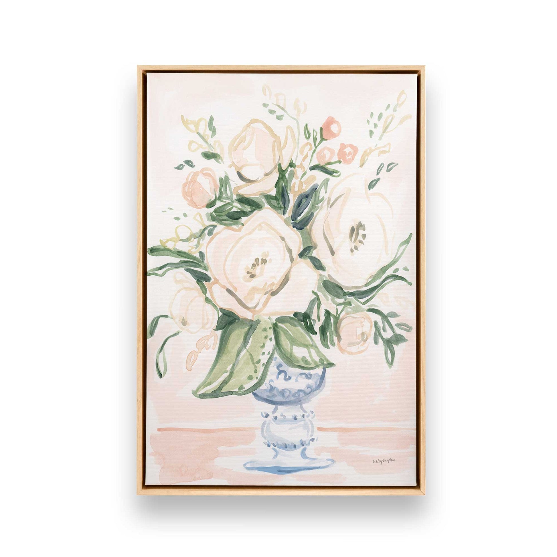 [Color:American Maple], Picture of art in a American Maple frame