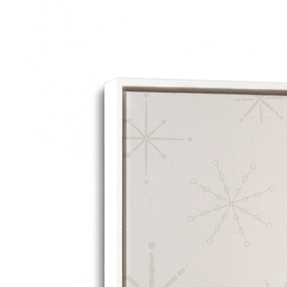 [Color:Opaque White], Picture of art in a White frame at an angle