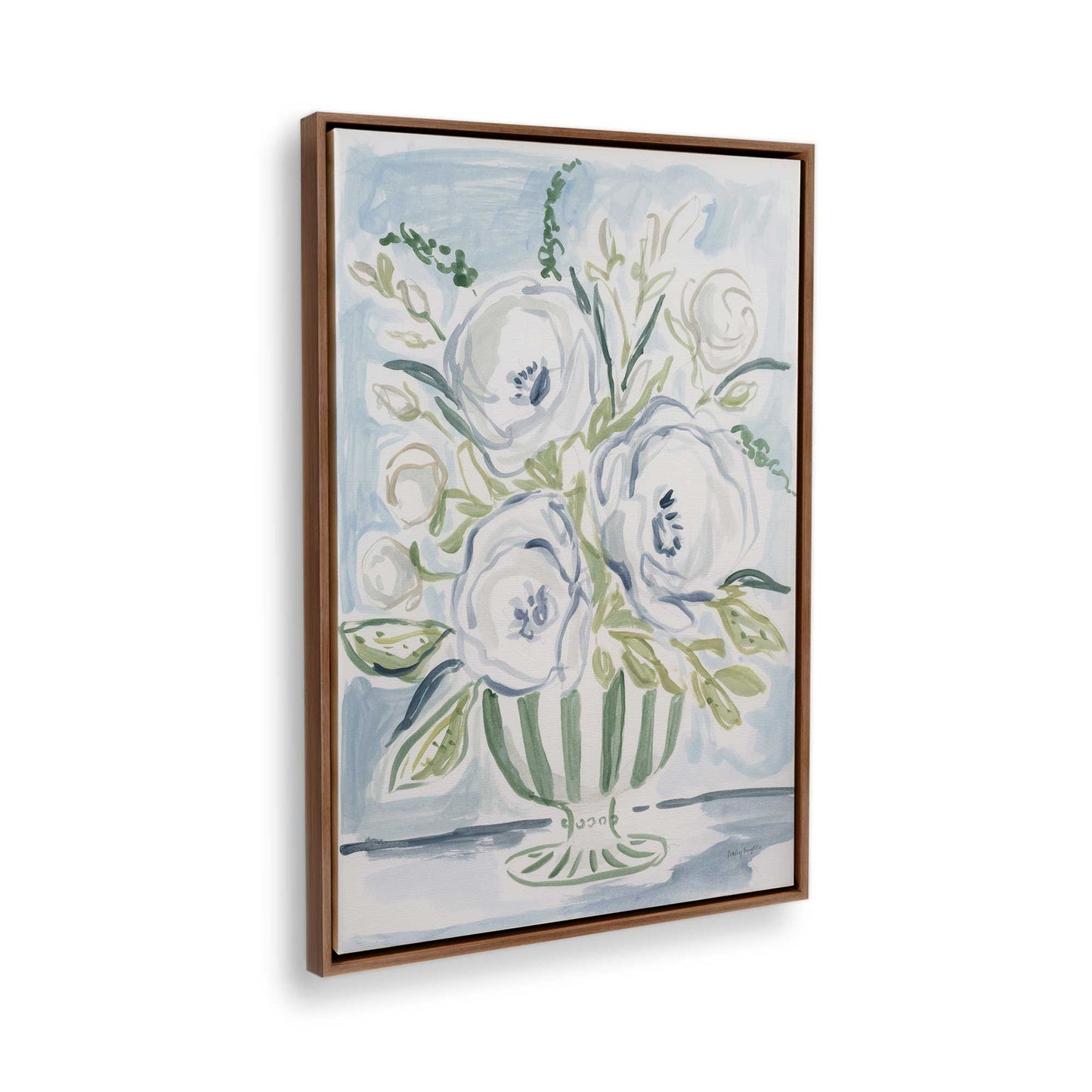 [Color:Walnut], Picture of the corner of the art