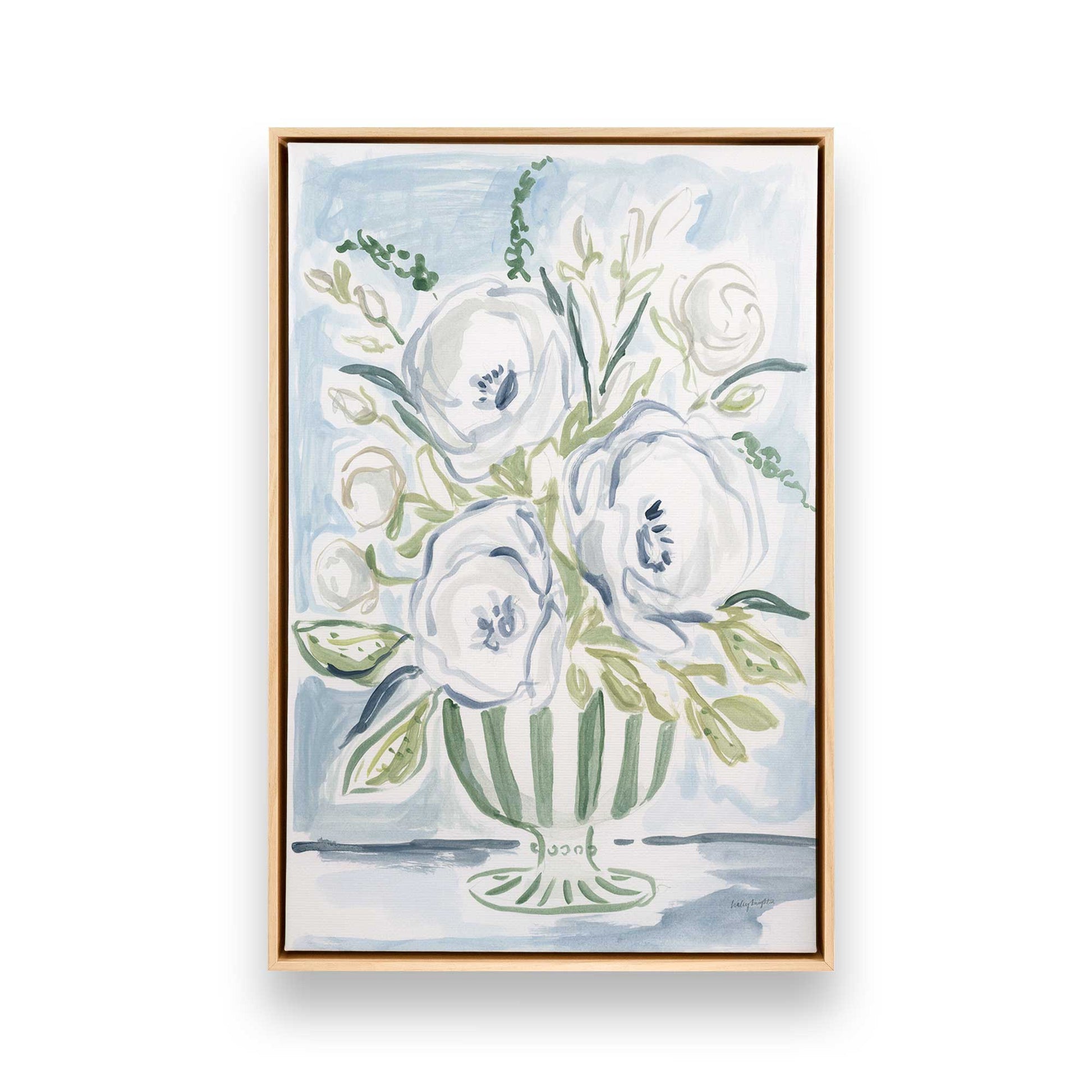 [Color:American Maple], Picture of art in a American Maple frame