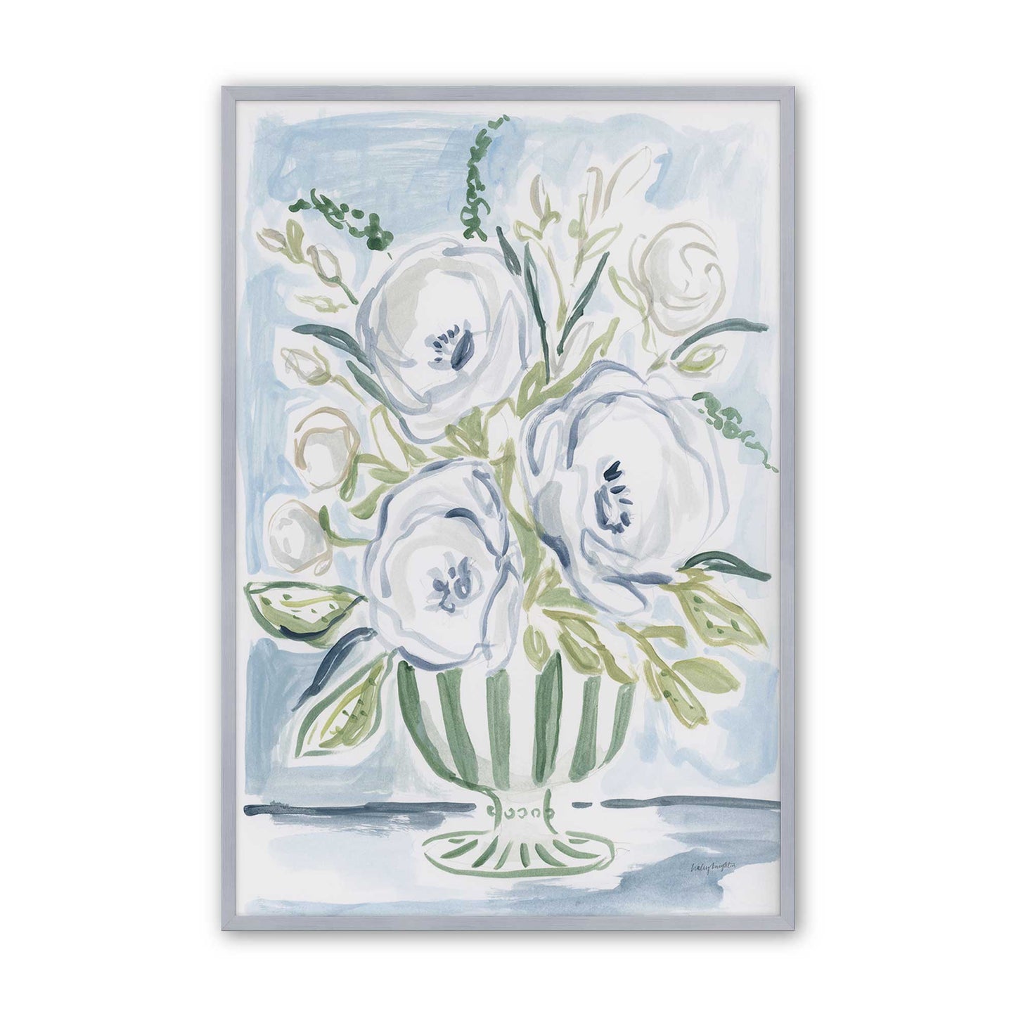 [Color:Polished Chrome], Picture of art in a Polished Chrome frame