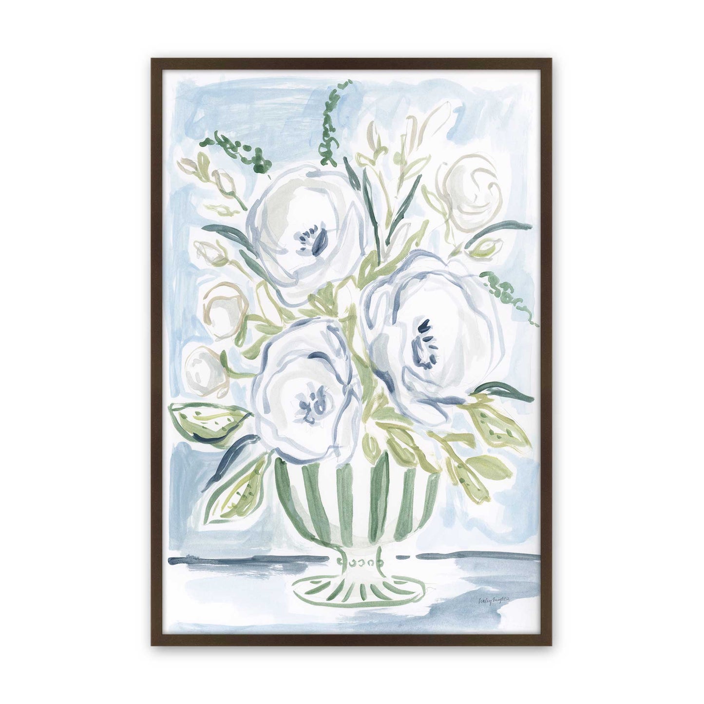 [Color:Belvinder Brown], Picture of art in a Belvinder Brown frame