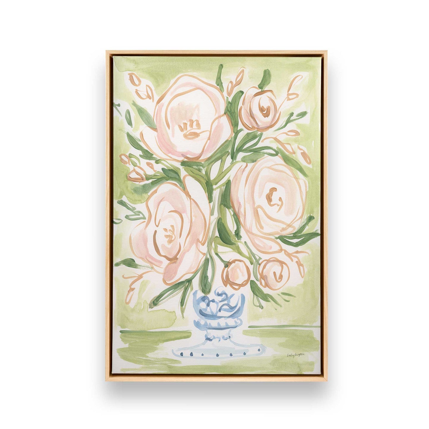 [Color:American Maple], Picture of art in a American Maple frame