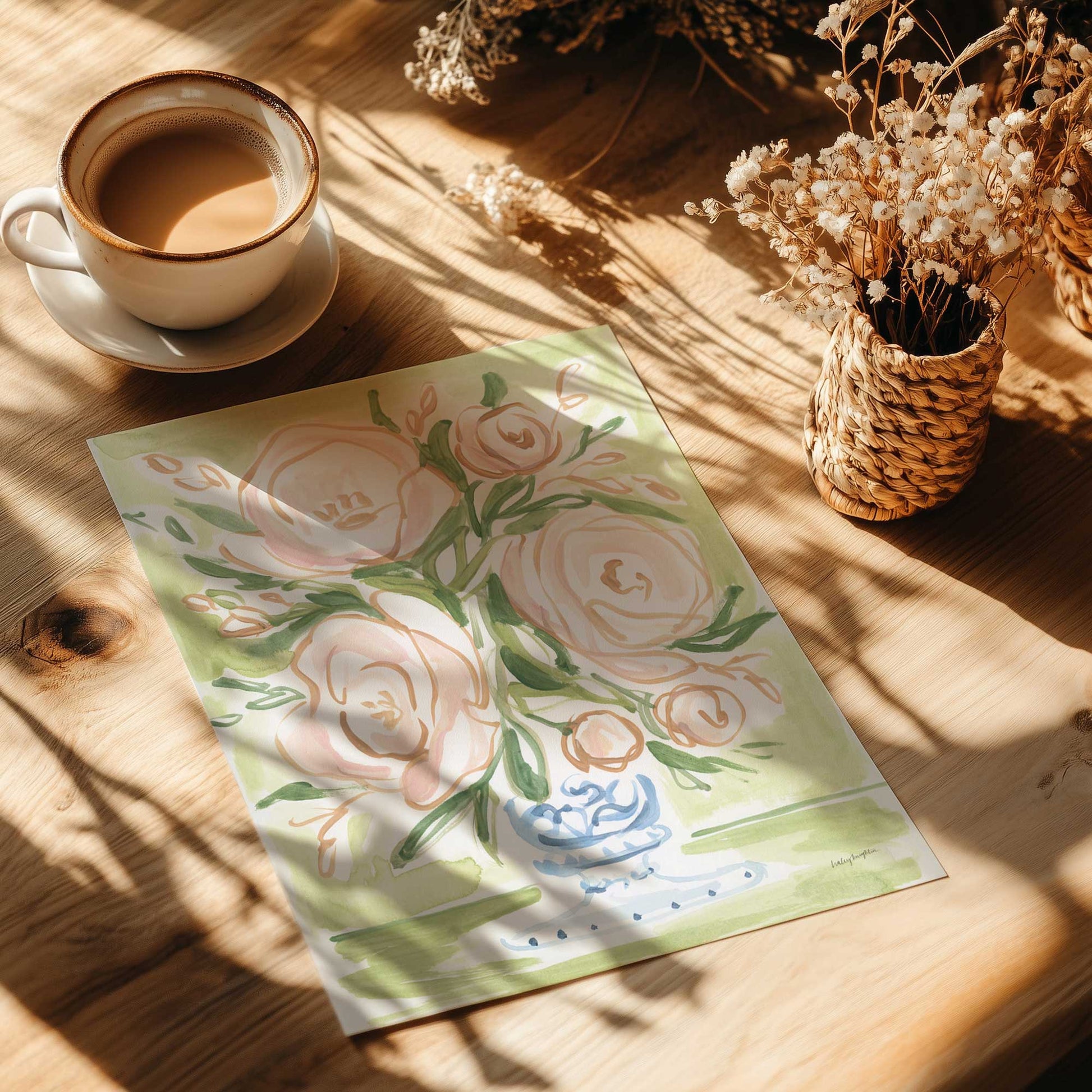 [Color:Rolled Print], Picture of close up of art