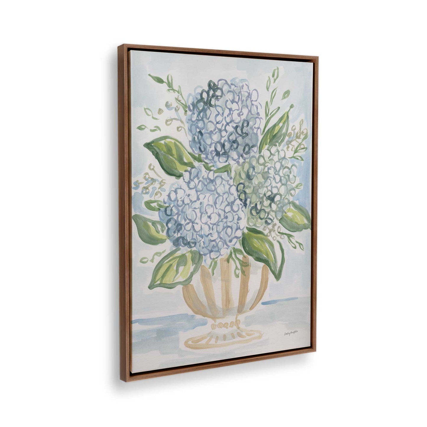 [Color:Walnut], Picture of the corner of the art