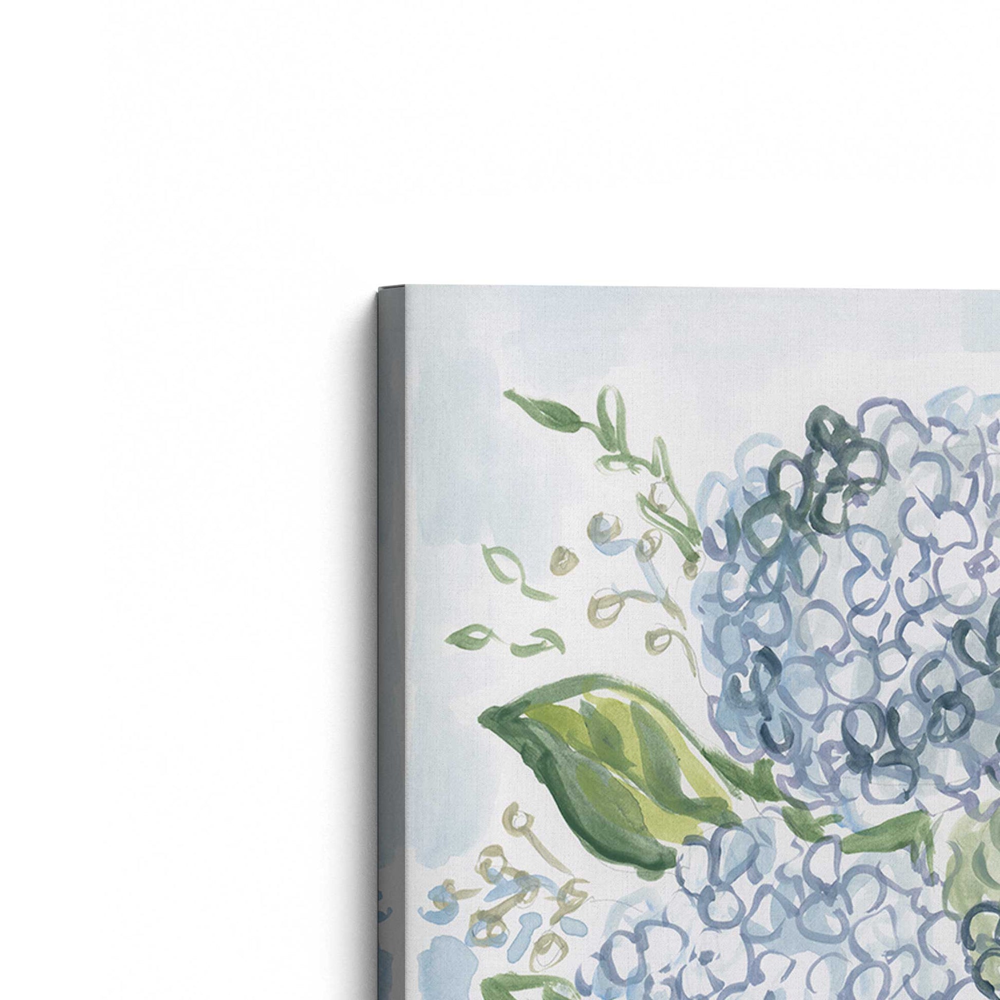 [Color:Stretched Canvas], Picture of the corner of the art