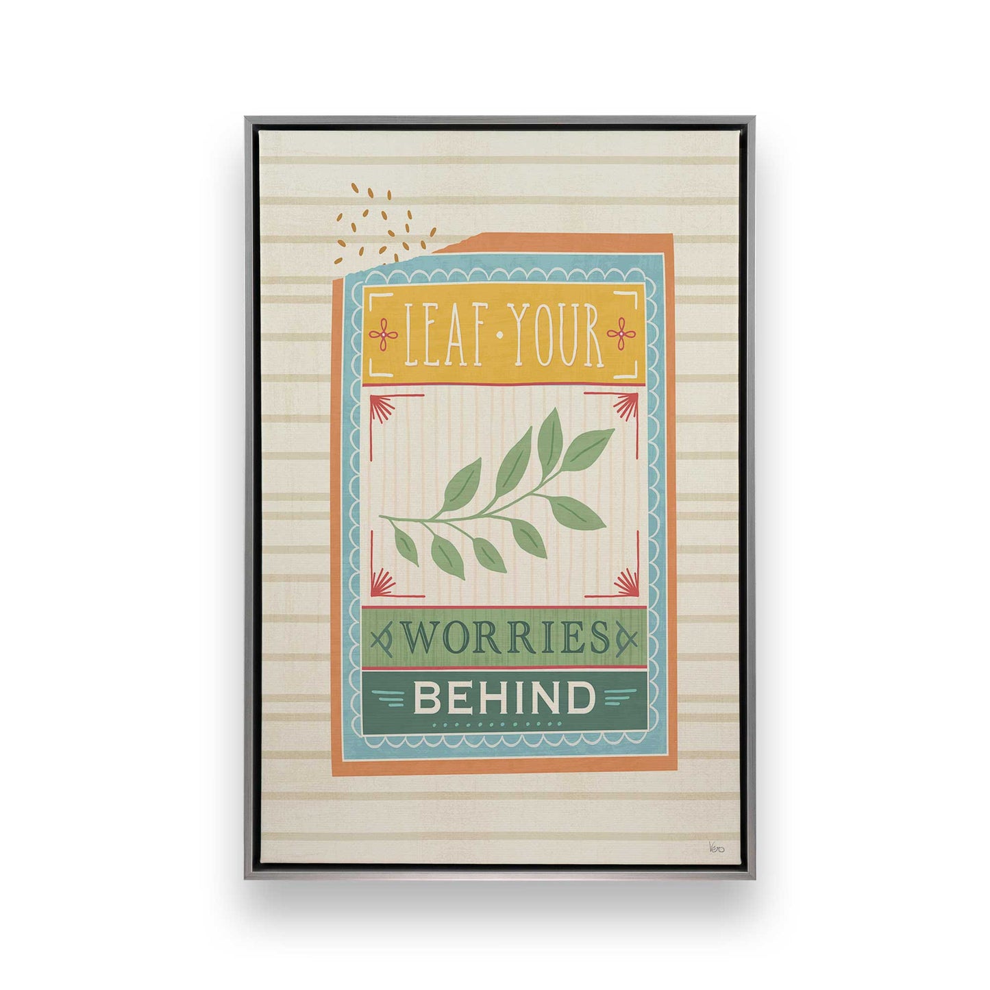 [Color:Polished Chrome], Picture of art in a Polished Chrome frame