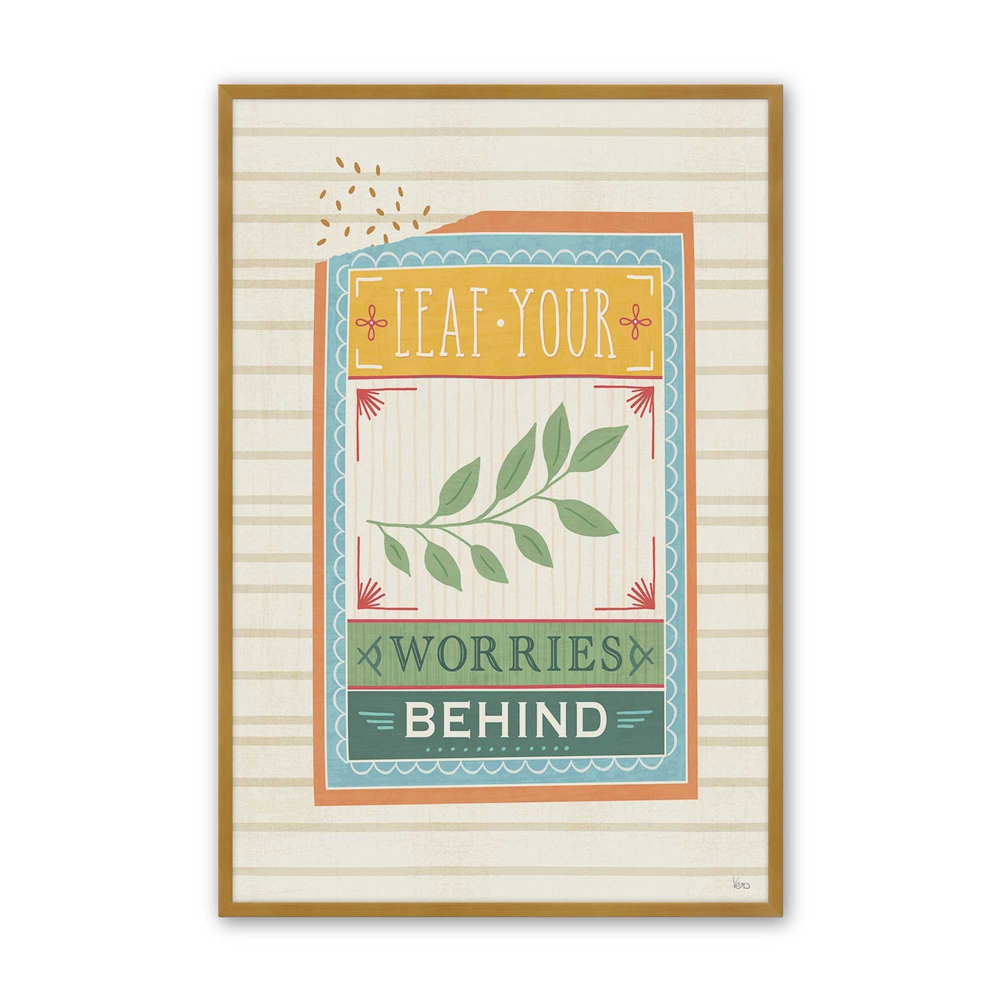[Color:Polished Gold], Picture of art in a Polished Gold frame