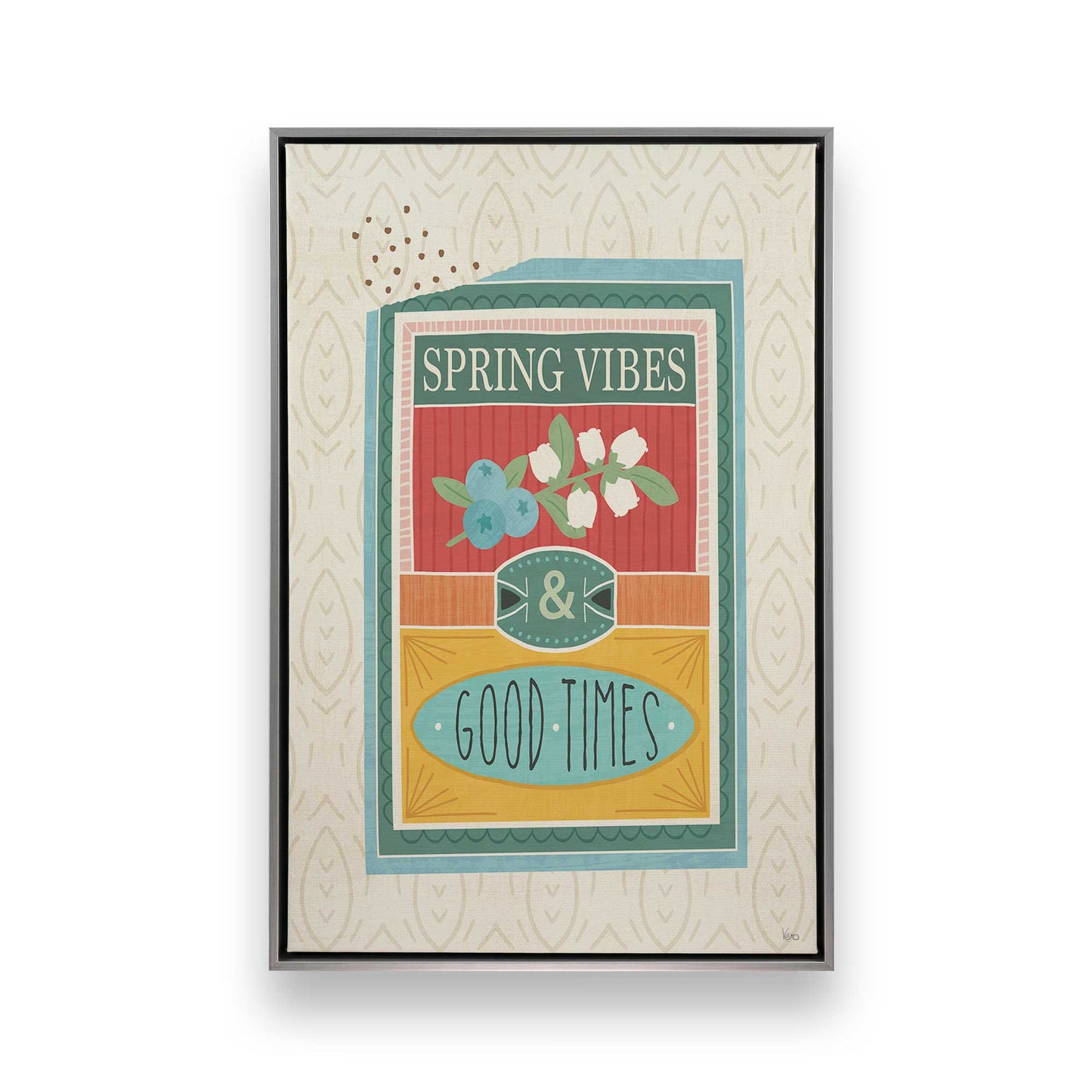[Color:Polished Chrome], Picture of art in a Polished Chrome frame