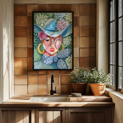 Picture of art in a room